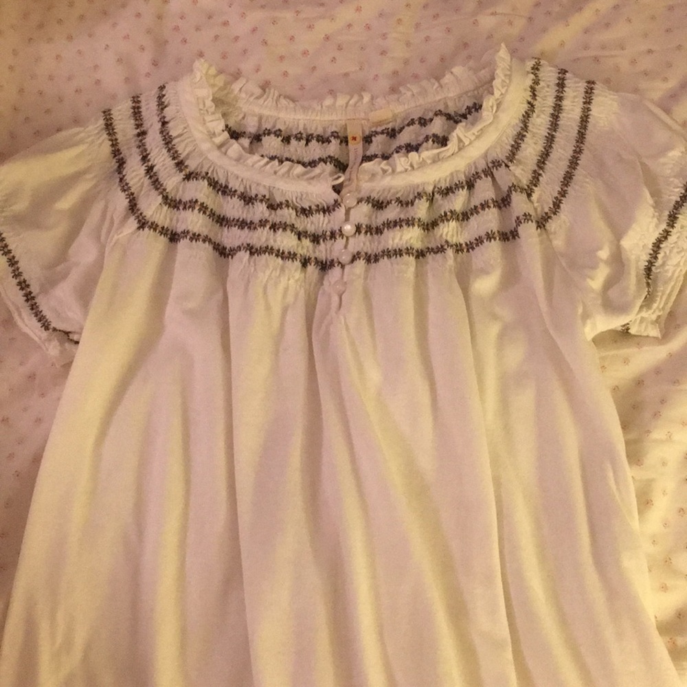 Anthropologie baby doll top